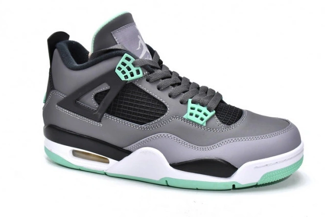 HYPE Air 4 Glow Retro Jordan 308497-033 Green 0805
